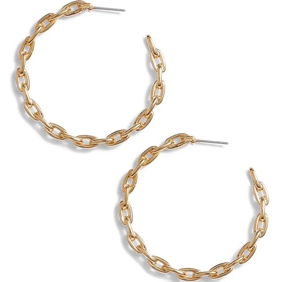 Kate Spade Chain Reaction Hoops